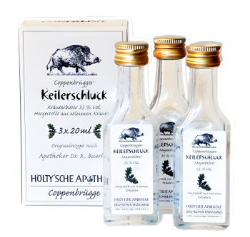 Keilerschluck (3 Flaschen je 20 ml) Faltschachtel